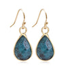 Stone Earrings for Women Teardrop Agate Crystal Amazonite Dangle Earring Cute Elegant Classic Jewelry - Image 13
