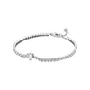 Silver Cubic Zircon Oxide Bracelet For Women Trinkets Simple Engagement Wedding Charm Jewelry Gift - Image 10
