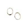 Simple Gold-Tone Hoop Earrings for Everyday Wear - Image 10