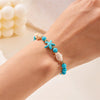 Shell and Starfish Charm Bracelet with Adjustable Rope Detail - Image 34