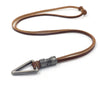 Men Women's Trible Multi-layer Vintage Double Circles Pendant Leather Weaved Punk Necklace Jewelry Necklaces - Image 6