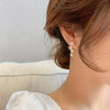 Zircon Flower Drop Earrings for Women Korean Elegant Long Tassel Earring Female Party Temperament Jewelry - Image 2