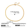 Unique Gold Color Plated Stainless Steel Knot OT Buckle Necklace Stackable Chain Necklace Women's Jewelry - Image 7