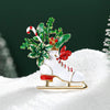 Classic Rhinestones Christmas Brooches for Women Unisex Enamels Pins Banquets Party Backpack Years Gifts Jewelry Accessories - Image 37