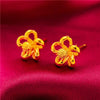 Aniid Flower Earrings Gold Color Stud Earrings for Women Nigerian Earrings Party Wedding Jewelry Gift - Image 12