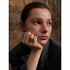 Stylish Design Stainless Steel Metal Leaf Leaves Open Ring Individualistic Jewelry Gift - Image 3