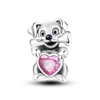 Silver Dog Charms French Bulldog Poodle German Shepherd Beagle Dachshund Pendants Fit Bracelets DIYJewelry Gift - Image 32