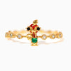 Colorful Adjustable Ring with Heart and Animal Motifs - Image 8