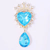 Crystal Brooch 44 20mm 10Pcs Golden Pendant Accessories Wedding Invitation Holiday Creative Decoration - Image 17