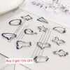 Metal Geometric Brooch Simple Collar Buckles Anti Exposure Multifunction Brooches Pin Accessories For Adult Clothing Ornament - Image 4