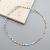 Simple Seed Beads Choker Women Korean Charm Colorful Handmade Boho Collar Chain Neck Necklace Jewelry Gift - Image 4