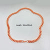 Copper Cuban Chain Necklace for Men Women, Style Rose Gold Plated Jewelry, Holiday Gift for Birthdays - Image 9