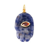 Heart Drop Shape Pendant Necklace,Amethyst Turquoise Red Black Agate Jade Agate Amethyst Amazonite Jewelry Supplies - Image 14