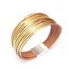 Multi-layer Braided Leather Bracelet Women's Bracelet Accessories Bracelets Bangle Couple Jewelry - Image 9