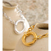 Stainless Steel Oval Chain Statement Bracelet Bangle Metal Attractive Wrist Jewelry Accessories - Image 5