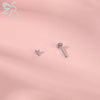 ZS 6-13PCS/LOT 16G Stainless Steel Lip Labret Piercing Set Crystal Monroe Lip Stud Ear Tragus Helix Cartilage Piercing 6/8/10mm - Image 38