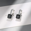 Silver Zircon Earring For Women's Wedding Jewelry Accessories Party Holiday Gift - Image 1