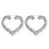 Ethnic Style Geometric Hoop Earrings Gold Silver Color Alloy Tone Bamboo Punk Women Big Hollow Creole Women - Image 13