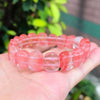Multi-Faceted 10 x 14 mm Beaded Bracelet in Mixed Stone Colors - Image 38