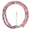 4mm Stone Malachite Quartz Opal Volcanic Lava Round Bead Necklaces Women Men Choker Classic Jewelry Gift 16in - Image 25