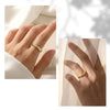 Gold Snake Adjustable Ring Silver Golden Letter A Free Heart Star Moon Open Rings For Women Jewelry Gift - Image 3