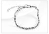2/3/4/5mm Twisted Rope Link Chain Bracelet For Women Men Stainless Steel Wrist Christmas Gifts Length Adjustable - Image 5
