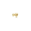 Silver Shiny Star/Heart Zircon Heart Shaped Flat Back Piercing Earring for Women Internal Thread Party Gifts - Image 14