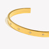 Open Eight Pointed Star Zircon Bracelet 316L Stainless Steel Bracelet for Women Gold Plated Jewelry - Image 6