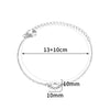 20+5cm Anklets for Women Stainless Steel Shell Starfish Imitation Pearl Leg Bracelets Gold Color Beach Summer Bodychain Jewelry - Image 8
