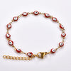 4 mm Turkish Evil Eye Bead Anklet in Multiple Colors and Lengths - Image 10