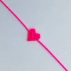 Braided Heart Rope Bracelet Adjustable in Many Colors - Image 7