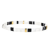 Adjustable Tila Bead Bracelet with Metal Chain and Multiple Color Patterns - Image 8
