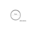 Titanium Hinged Hoop Nose Rings 20G 18G 16G Septum Ring Body Piercing Jewelry Helix Cartilage Rook Earring - Image 11