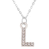 Shining A-Z Letter Pendant Charm Necklace 26 Initial Alphabet Name Clavicle Chain Party Valentine's Day Jewelry Gift - Image 12