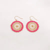 Badu Colorful Round Beaded Drop Earrings For Women Handmade Bohemia Beads Crystal Big Earrings Jewelry Gifts - Image 22