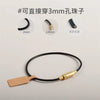Handmade Simple Style Primary Color Cowhide Bracelet Stainless Steel Spring Buckle Accessories Gifts For Men Women - Image 7