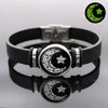 1/2Pcs Luminous Sun Moon Braided Bracelets for Lovers Adjustable Couple Bracelets Valentine Day Jewelry Girlfriend Gift - Image 4