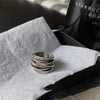 Simple Multi-layer Winding Ring Retro Opening Adjustable Ring Men and Women Party Niche Gift Accessories - Image 3