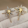 Design Classic Zirconia Star Stud Earrings for Women Jewelry Crystal Earrings - Image 8
