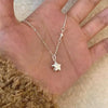 Five-Pointed Star Pendant Necklace in Silver-Tone - Image 4