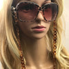 Women's Wide Acrylic Anti-Slip Eyewear Holder Neck Strap Glasses Chains Jewelry Necklace Accessory Cxqd - Image 2