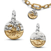 Silver Lucky The Twelve Zodiac Signs Golden Disc Pendant Necklace For Women Jewelry Birthday Gift - Image 3