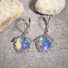 Bronze Dragonfly Drop Earrings with Multicolor Stone Accents - Image 10