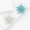 Christmas Rhinestone Snowflake Brooches for Women Unisex Christmas Day Pins Year Party Accessories Gifts - Image 4