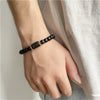 Zodiac Bracelets For Women Men Matte Black Agate Beads Wristbands Couple Gifts Jewelry Beaded Bracelets - Image 4