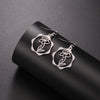 Birth Flowers Dangle Earrings Stainless Steel Gold Color Daisy Rose Snowdrop Women's Floral Earring Jewelry Birthday Gift - Image 3
