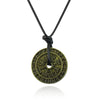 Men's Vintage Viking Rune Compass Pendant Necklace Metal Pagan Amulet for Men Accessories Necklace - Image 7