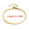 Snake Chain Anklet 3MM Stainless Steel Adjustable Chain Anklet Gifts for Women Beach Jewelry Accessories - Image 11