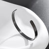 Punk Simple Silver Color Twisted Mobius Cuff Bangles Infinite Loop Bracelet Men\'s Casual Party Jewelry Gift - Image 24
