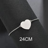 Personalized Bracelet For Men Women Stainless Steel Multi Styles Blank Nameplate Heart Bracelet Party Jewelry Gift - Image 36